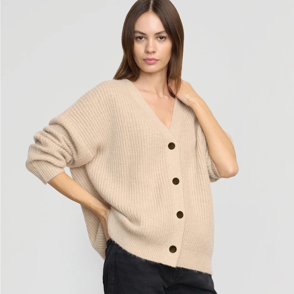 NWT Small Modern Citizen Adley Oversized Cardigan - Barley